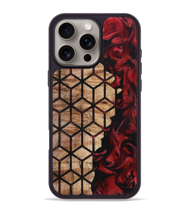 iPhone 16 Pro Max Wood Phone Case - Kaycee (Pattern, 825360)