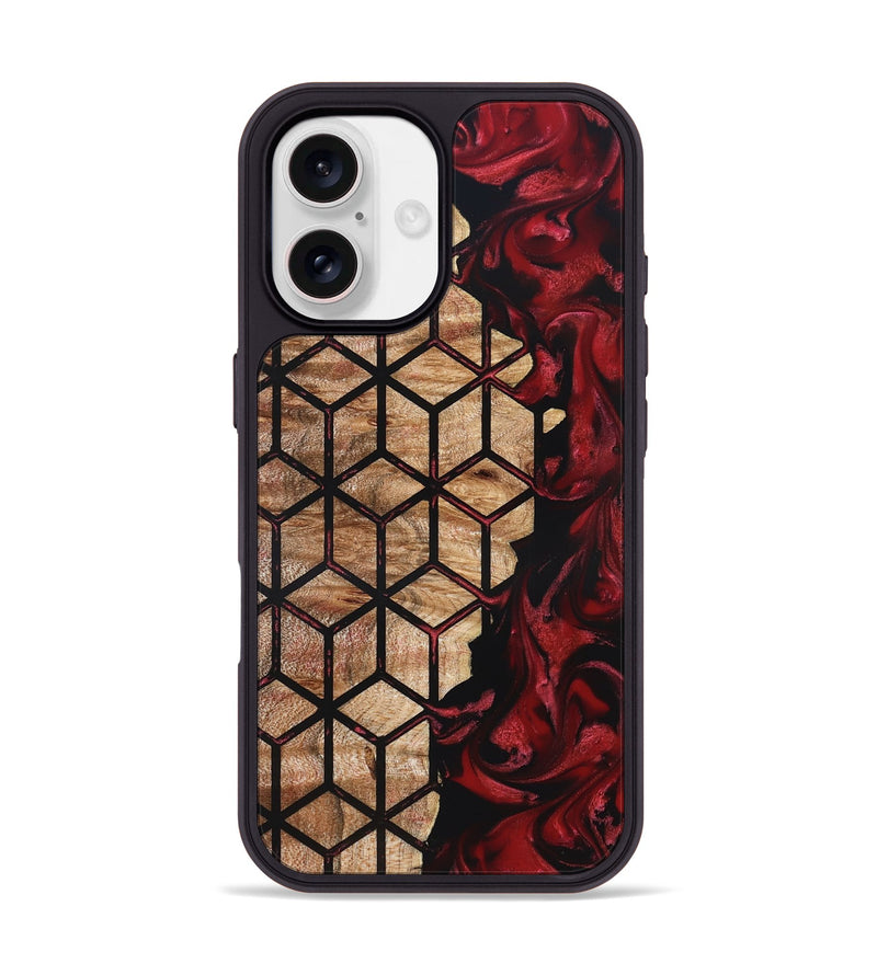 iPhone 17 Wood Phone Case - Kaycee (Pattern, 825360)