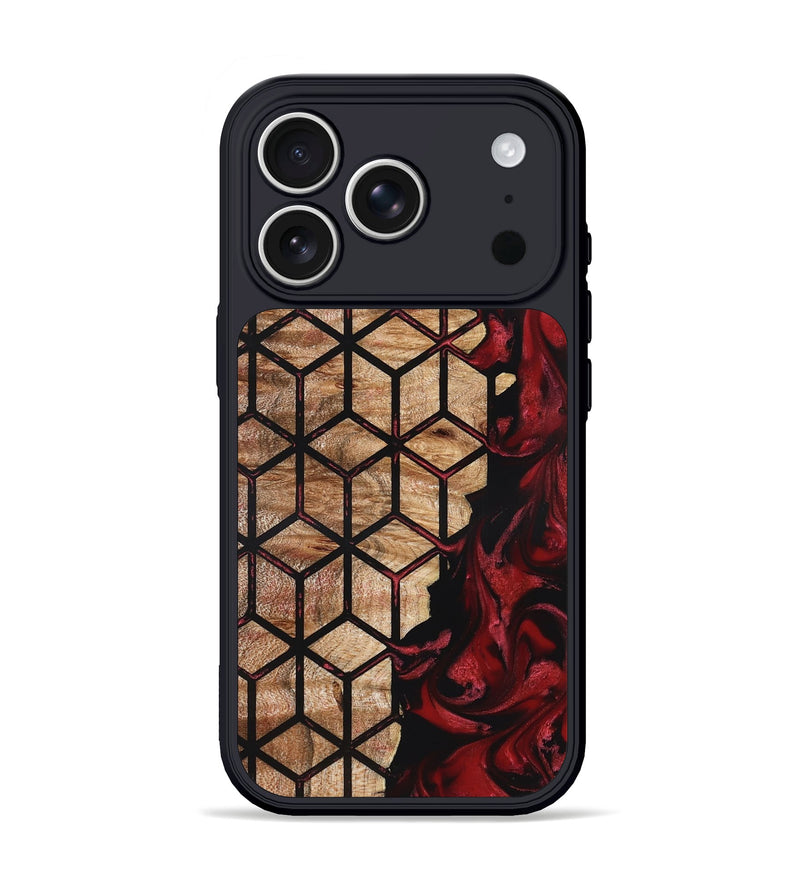 iPhone 17 Pro Wood Phone Case - Kaycee (Pattern, 825360)