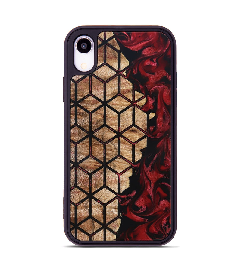 iPhone Xr Wood Phone Case - Kaycee (Pattern, 825360)