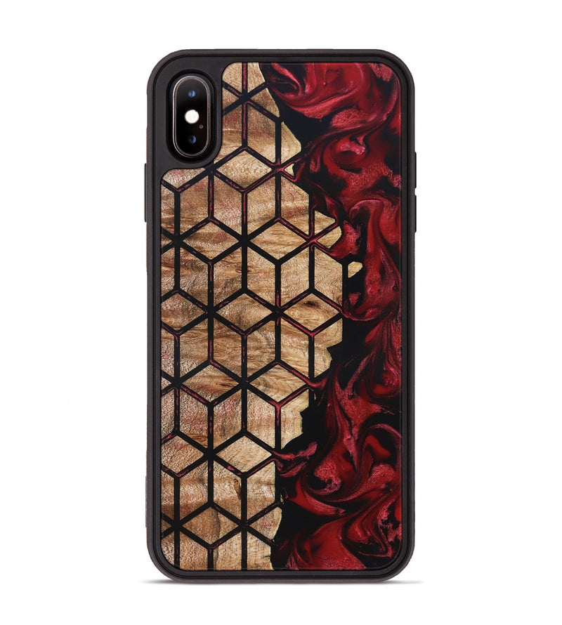 iPhone Xs Max Wood Phone Case - Kaycee (Pattern, 825360)