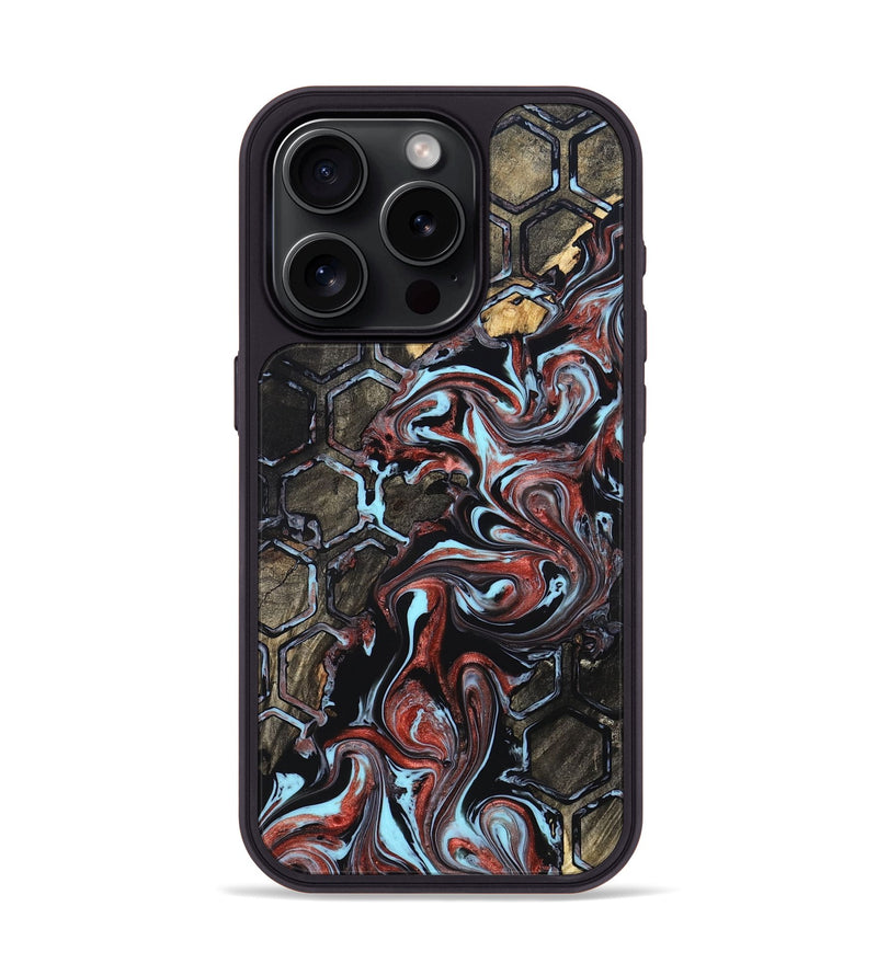 iPhone 15 Pro Wood Phone Case - Katelyn (Pattern, 825362)