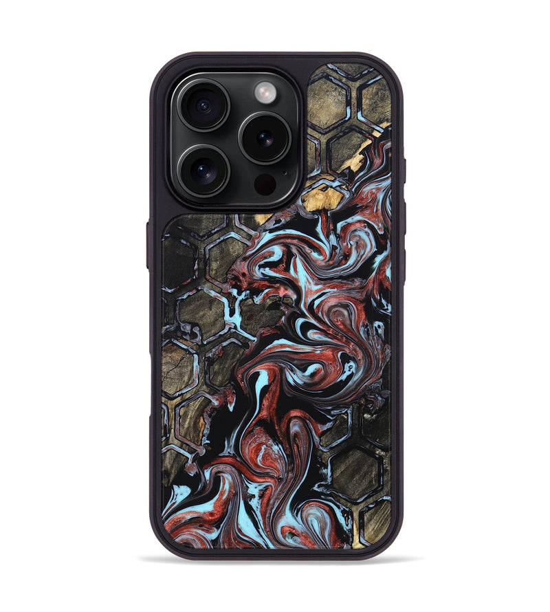 iPhone 16 Pro Wood Phone Case - Katelyn (Pattern, 825362)