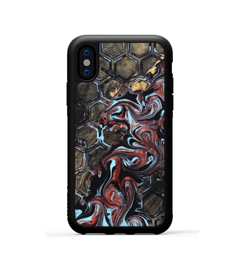 iPhone Xs Wood Phone Case - Katelyn (Pattern, 825362)