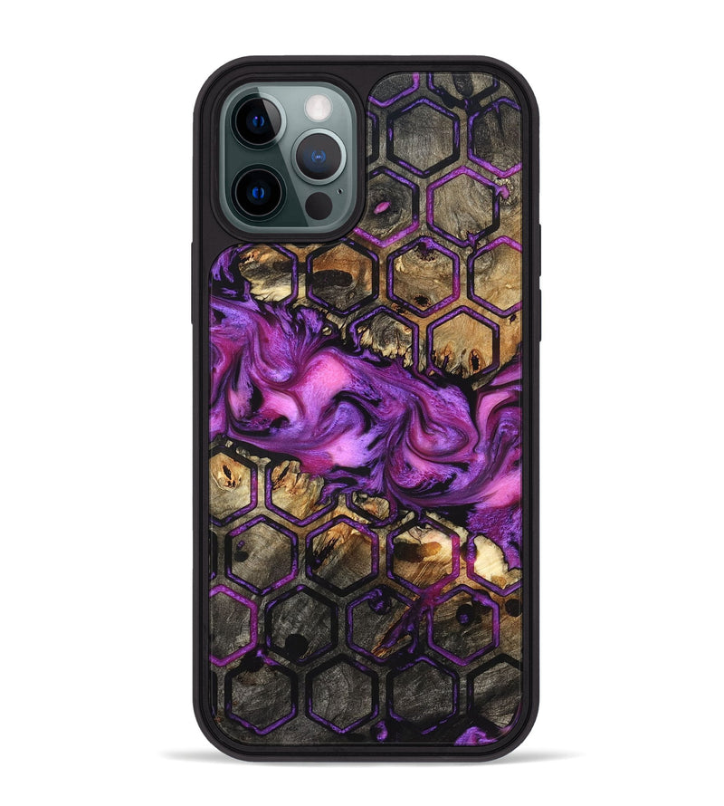 iPhone 12 Pro Max Wood Phone Case - Natalee (Pattern, 825363)