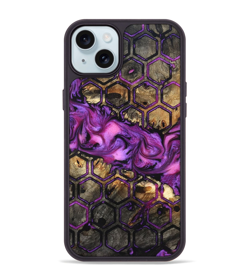 iPhone 15 Plus Wood Phone Case - Natalee (Pattern, 825363)
