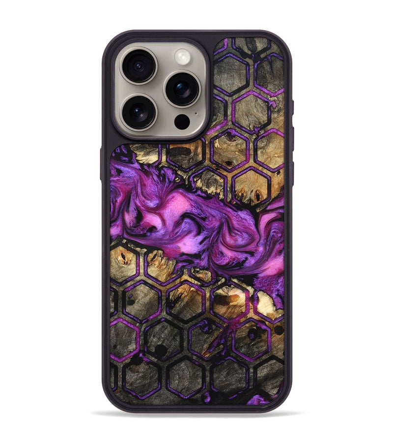 iPhone 15 Pro Max Wood Phone Case - Natalee (Pattern, 825363)