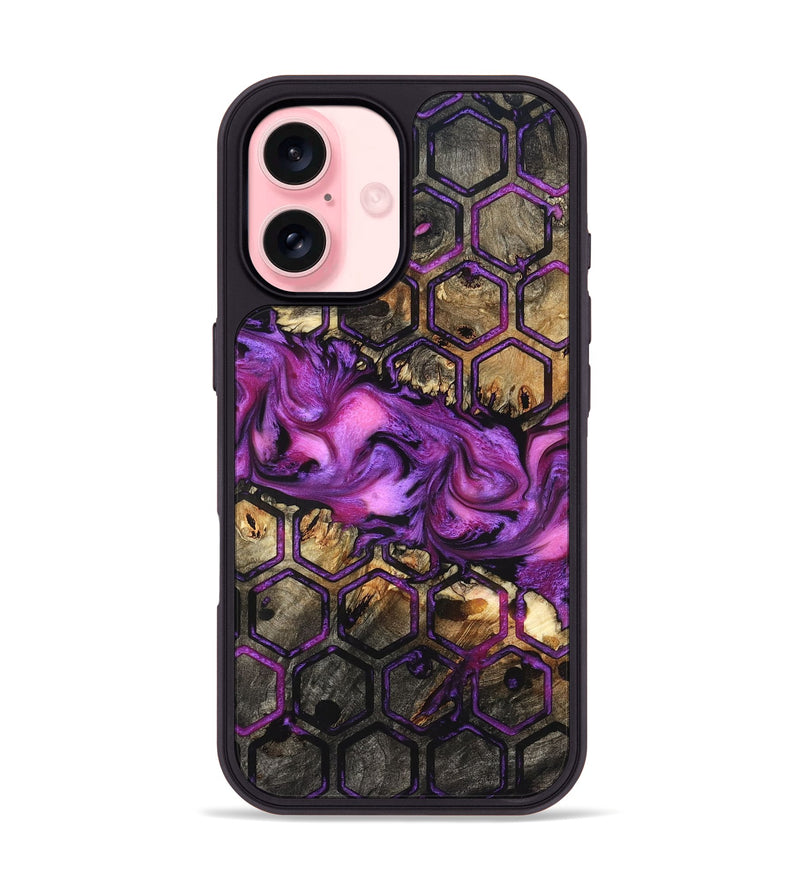 iPhone 16 Wood Phone Case - Natalee (Pattern, 825363)