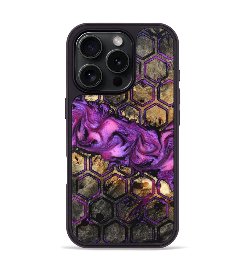 iPhone 16 Pro Wood Phone Case - Natalee (Pattern, 825363)