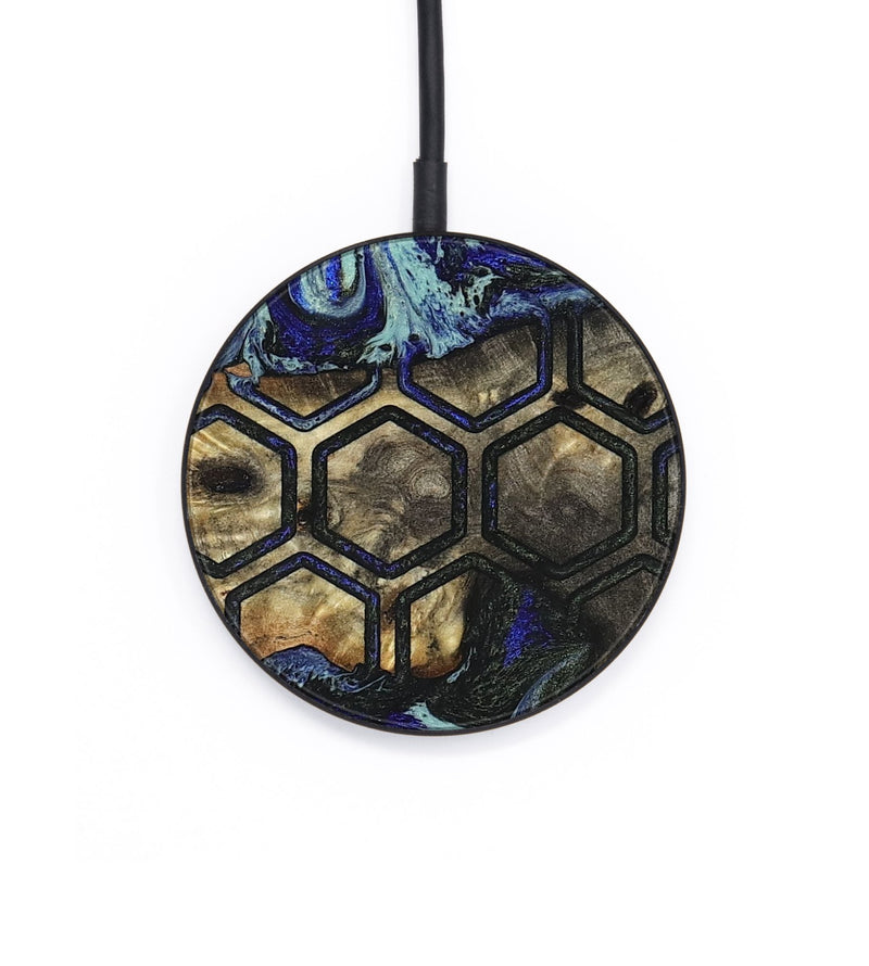 Circle Wood Wireless Charger - Oliver (Pattern, 825364)