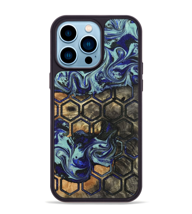 iPhone 14 Pro Max Wood Phone Case - Oliver (Pattern, 825364)