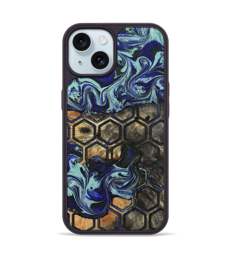 iPhone 15 Wood Phone Case - Oliver (Pattern, 825364)