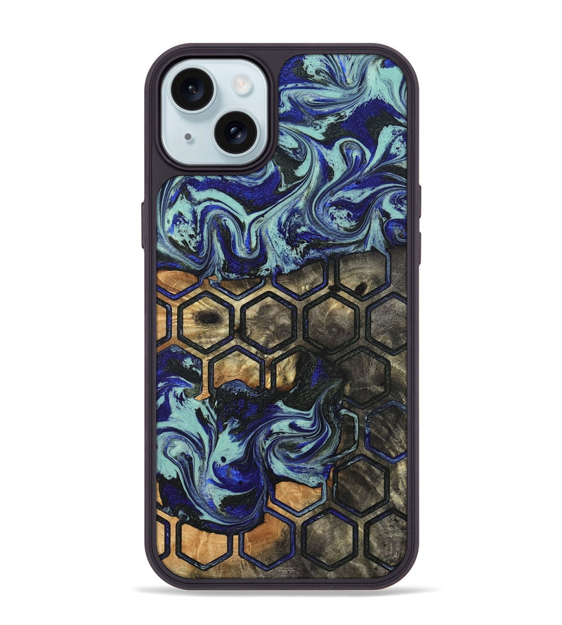 iPhone 15 Plus Wood Phone Case - Oliver (Pattern, 825364)