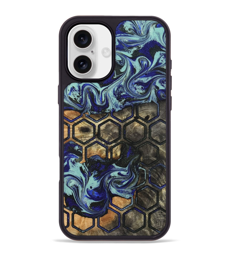 iPhone 16 Plus Wood Phone Case - Oliver (Pattern, 825364)