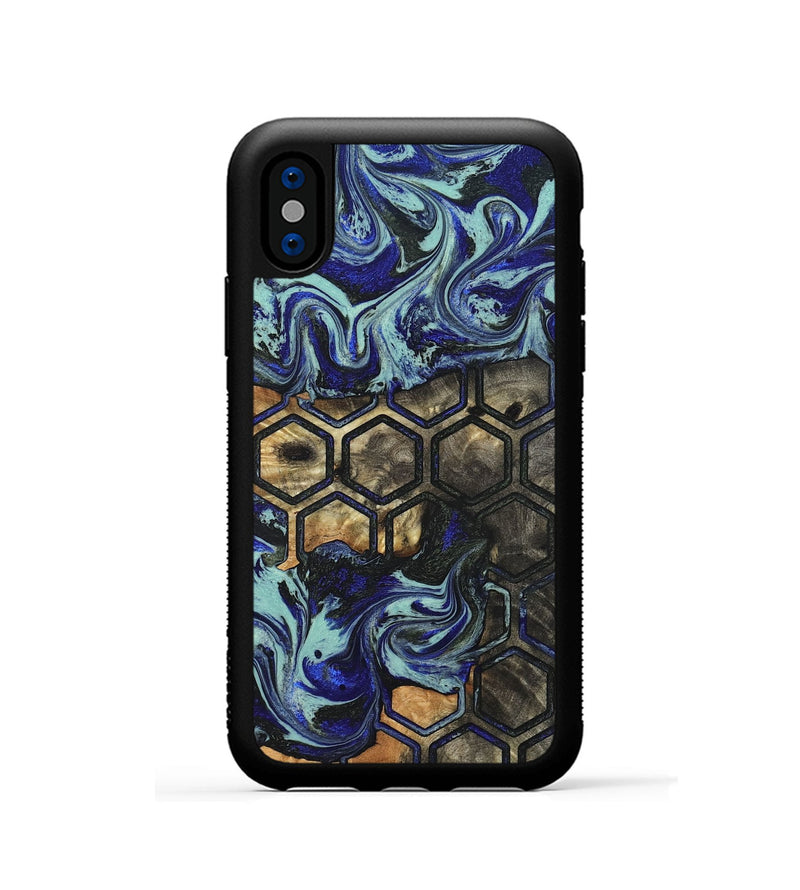 iPhone Xs Wood Phone Case - Oliver (Pattern, 825364)