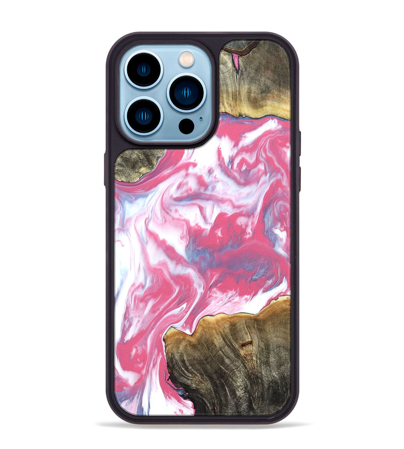 iPhone 14 Pro Max Wood Phone Case - Nira (Merica, 825365)