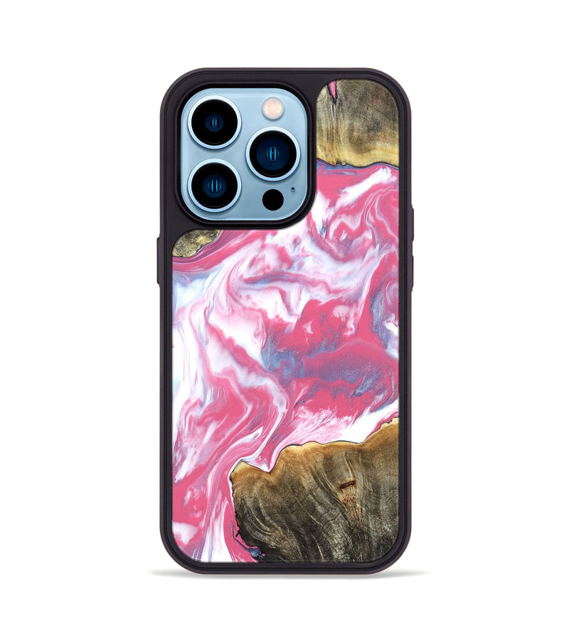 iPhone 14 Pro Wood Phone Case - Nira (Merica, 825365)