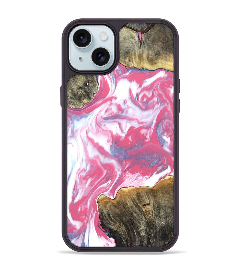 iPhone 15 Plus Wood Phone Case - Nira (Merica, 825365)
