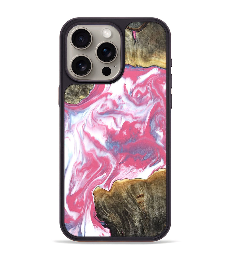 iPhone 15 Pro Max Wood Phone Case - Nira (Merica, 825365)