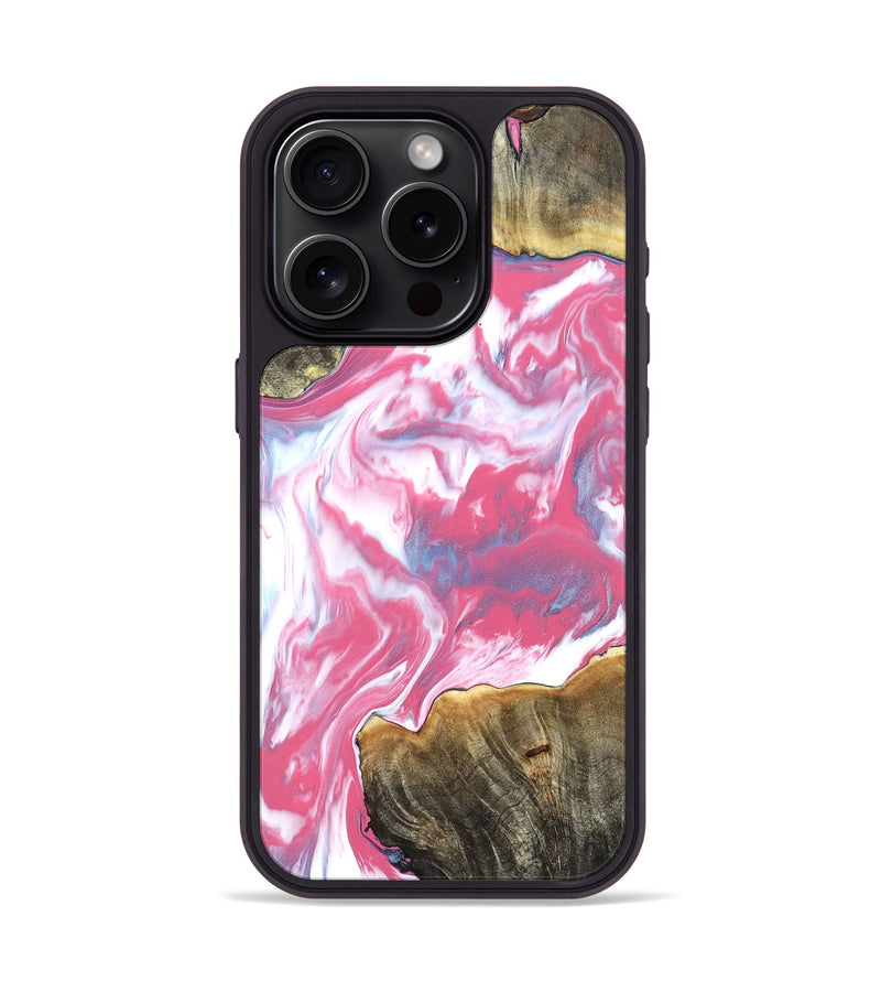 iPhone 15 Pro Wood Phone Case - Nira (Merica, 825365)