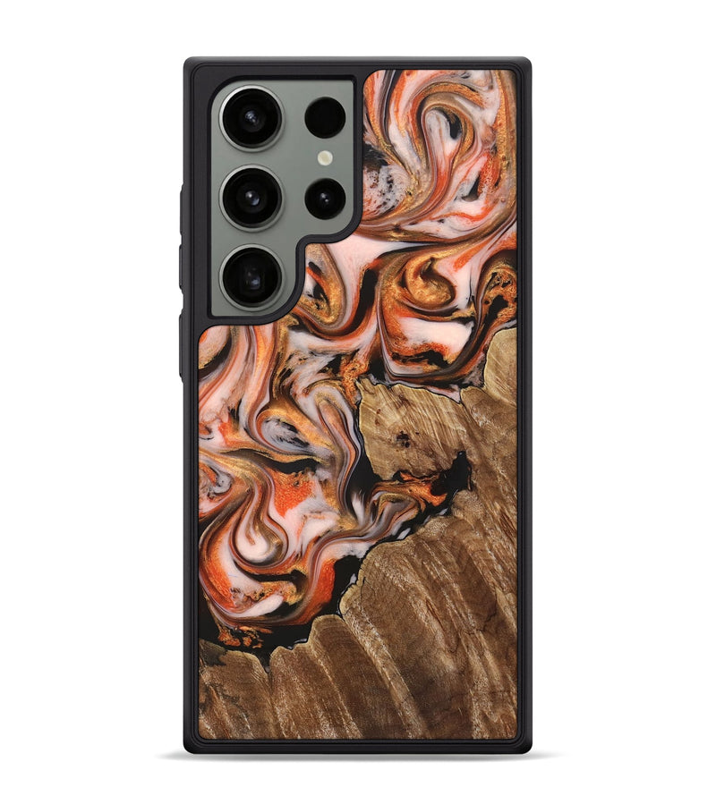 Galaxy S24 Ultra Wood Phone Case - Averi (Red, 825366)