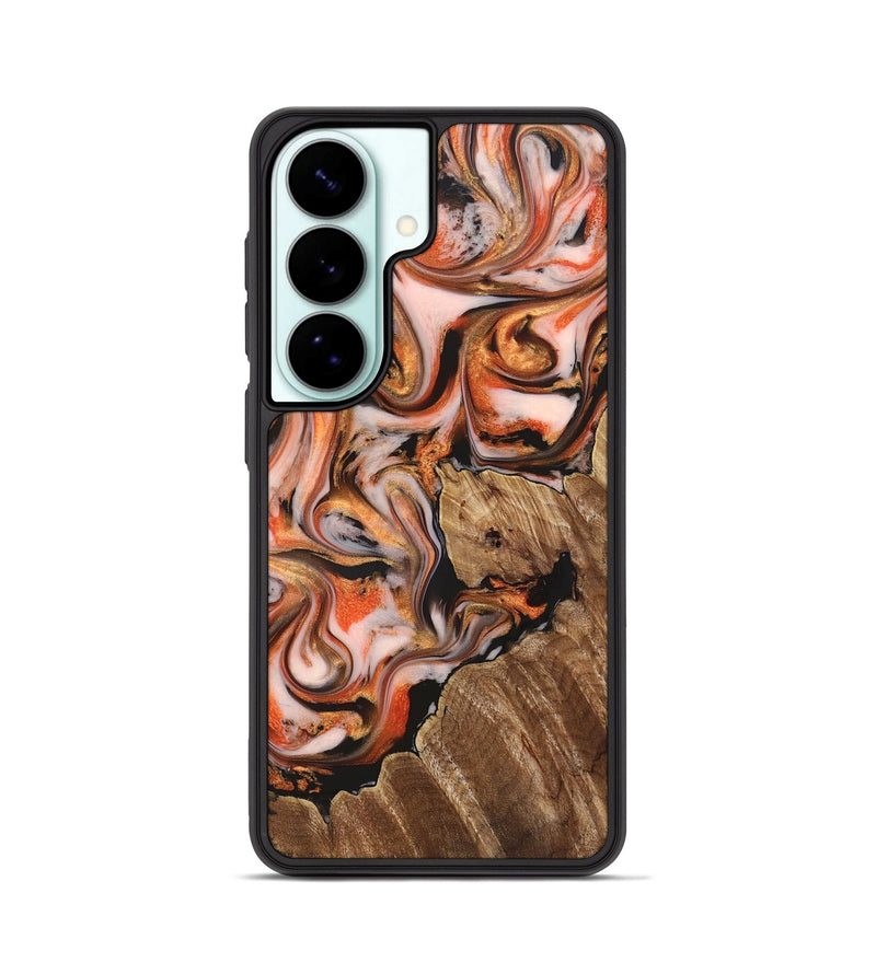 Galaxy S26 Wood Phone Case - Averi (Red, 825366)