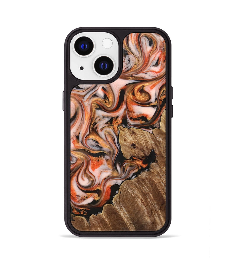 iPhone 13 Wood Phone Case - Averi (Red, 825366)