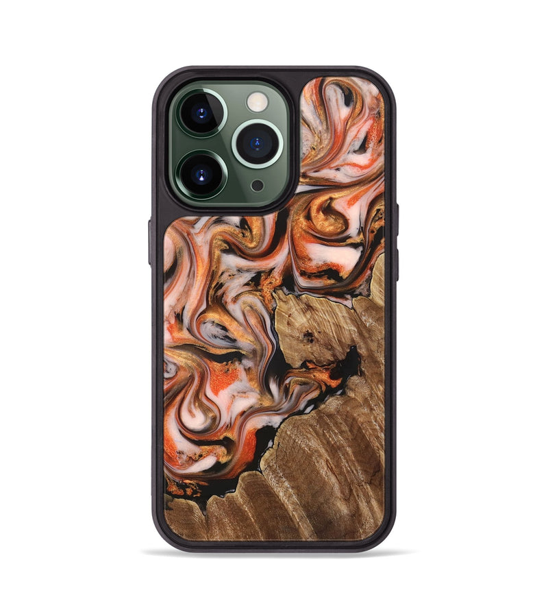 iPhone 13 Pro Wood Phone Case - Averi (Red, 825366)