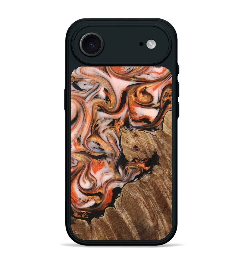 iPhone 17 Air Wood Phone Case - Averi (Red, 825366)