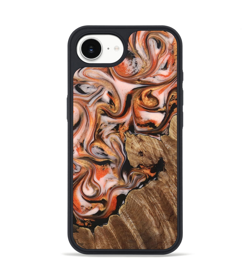 iPhone 17e Wood Phone Case - Averi (Red, 825366)
