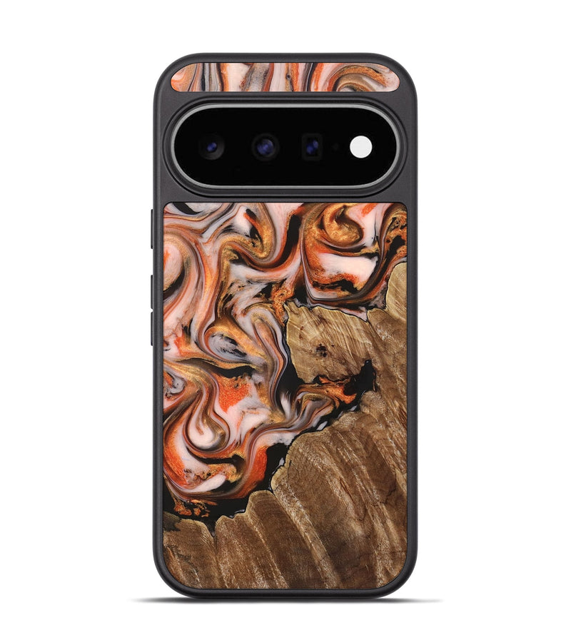 Pixel 11 Wood Phone Case - Averi (Red, 825366)