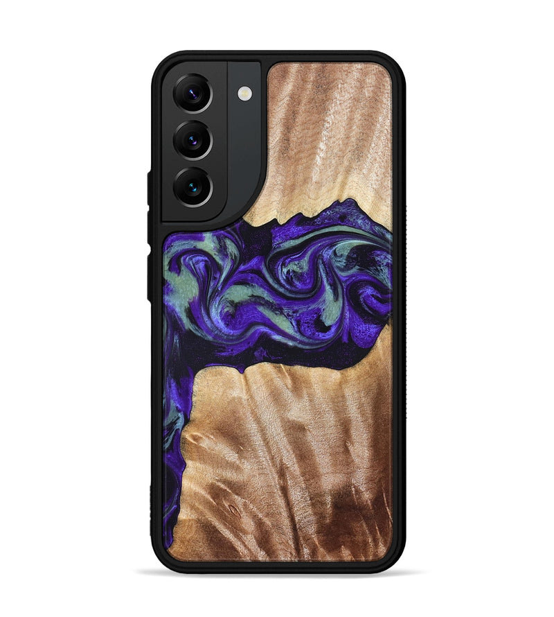 Galaxy S22 Plus Wood Phone Case - Anika (Purple, 825368)