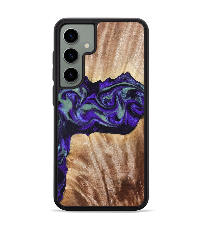 Galaxy S24 Plus Wood Phone Case - Anika (Purple, 825368)