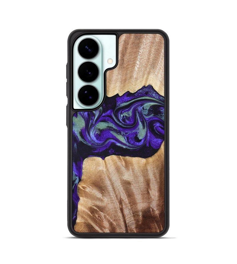 Galaxy S26 Wood Phone Case - Anika (Purple, 825368)