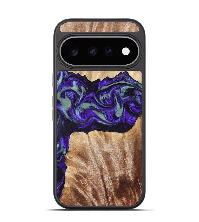Pixel 11 Wood Phone Case - Anika (Purple, 825368)