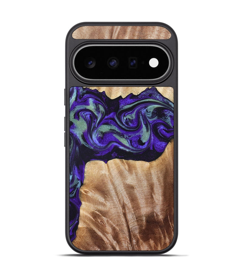 Pixel 11 Pro Wood Phone Case - Anika (Purple, 825368)