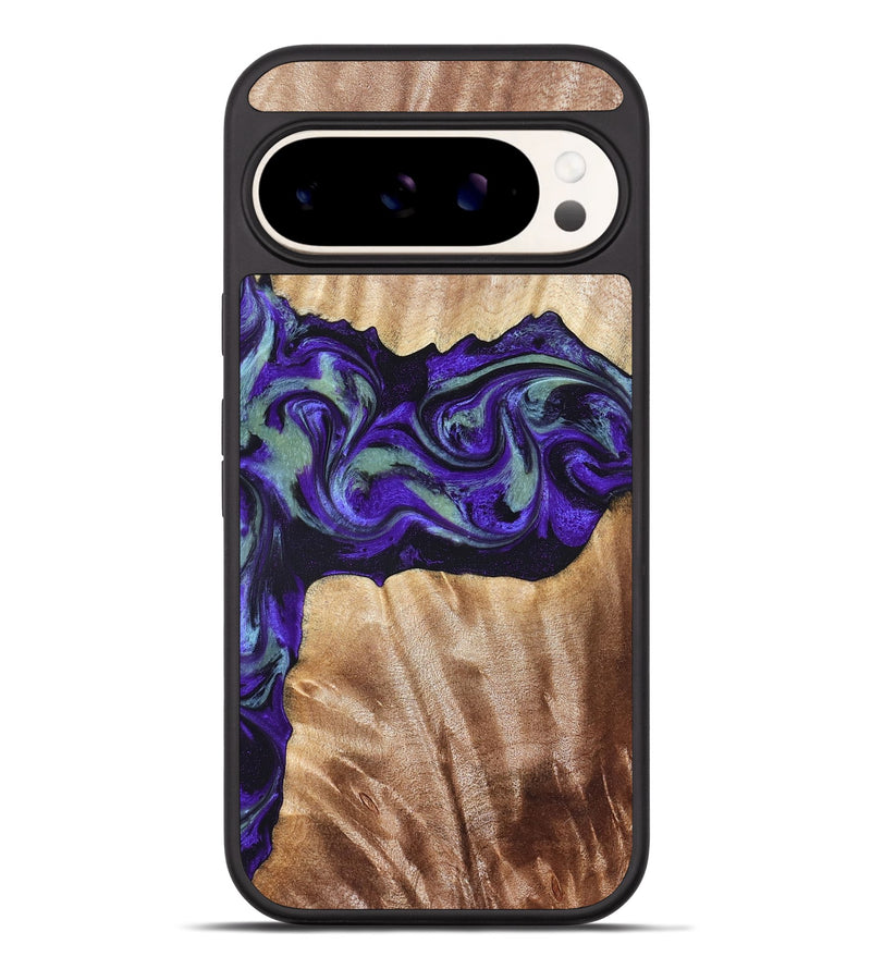 Pixel 9 Pro XL Wood Phone Case - Anika (Purple, 825368)
