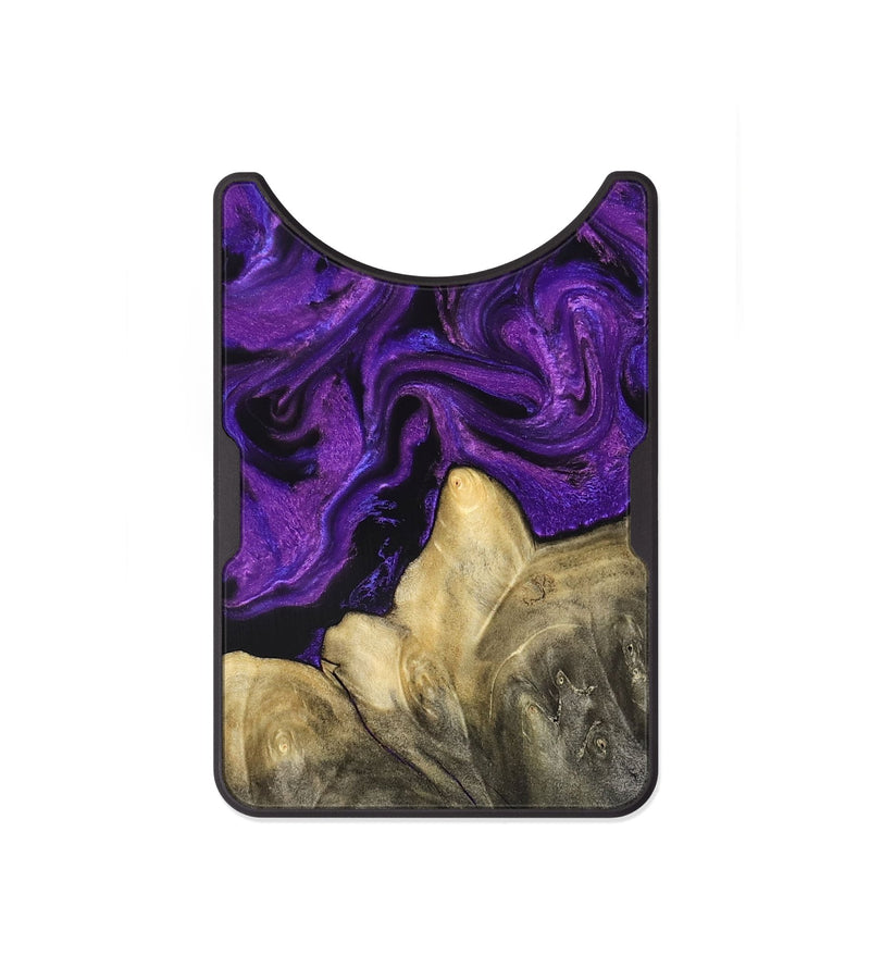 Alloy Wood Wallet - Johana (Purple, 825369)