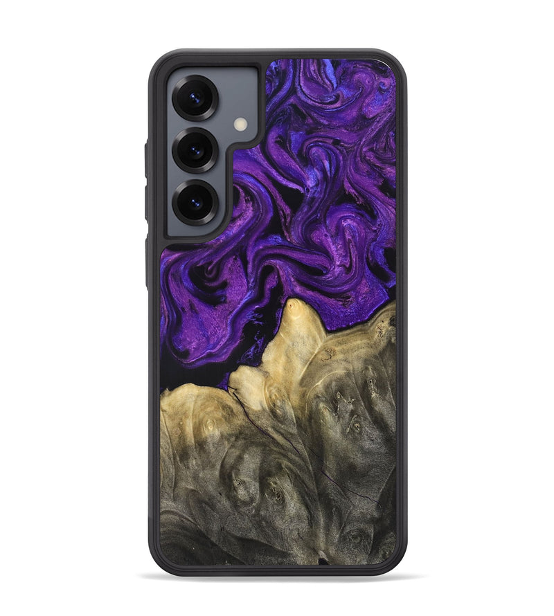 Galaxy S25 Plus Wood Phone Case - Johana (Purple, 825369)