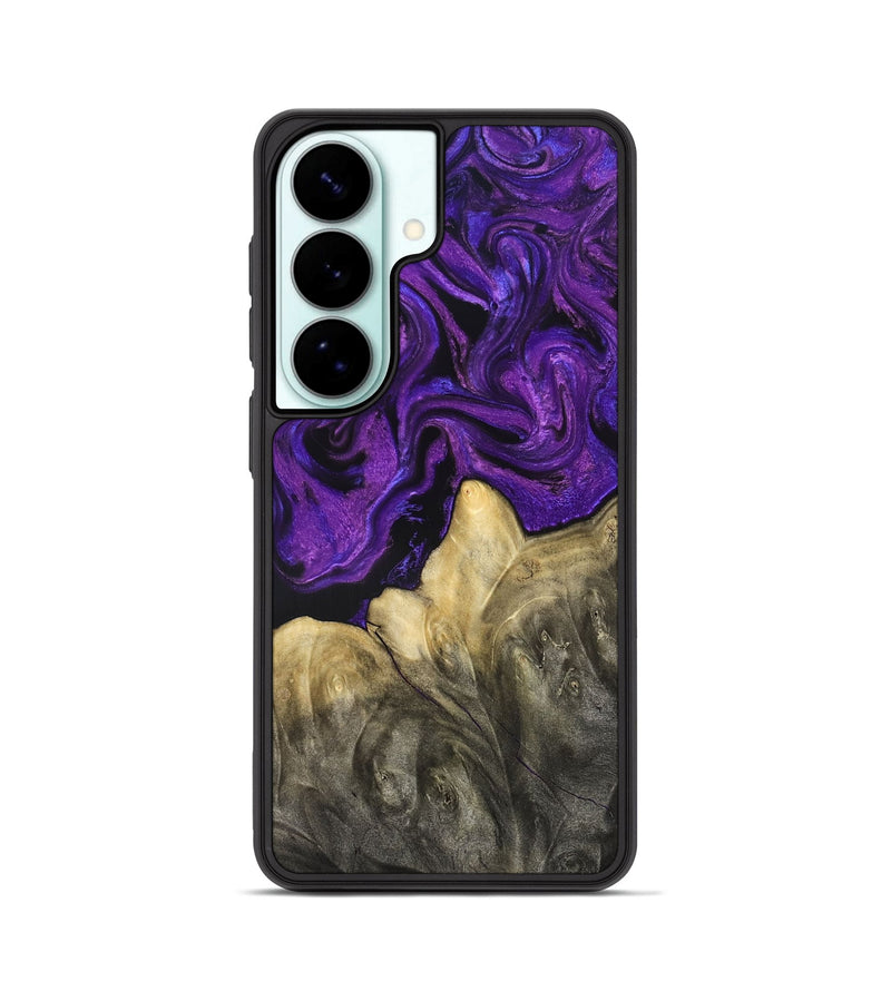 Galaxy S26 Wood Phone Case - Johana (Purple, 825369)
