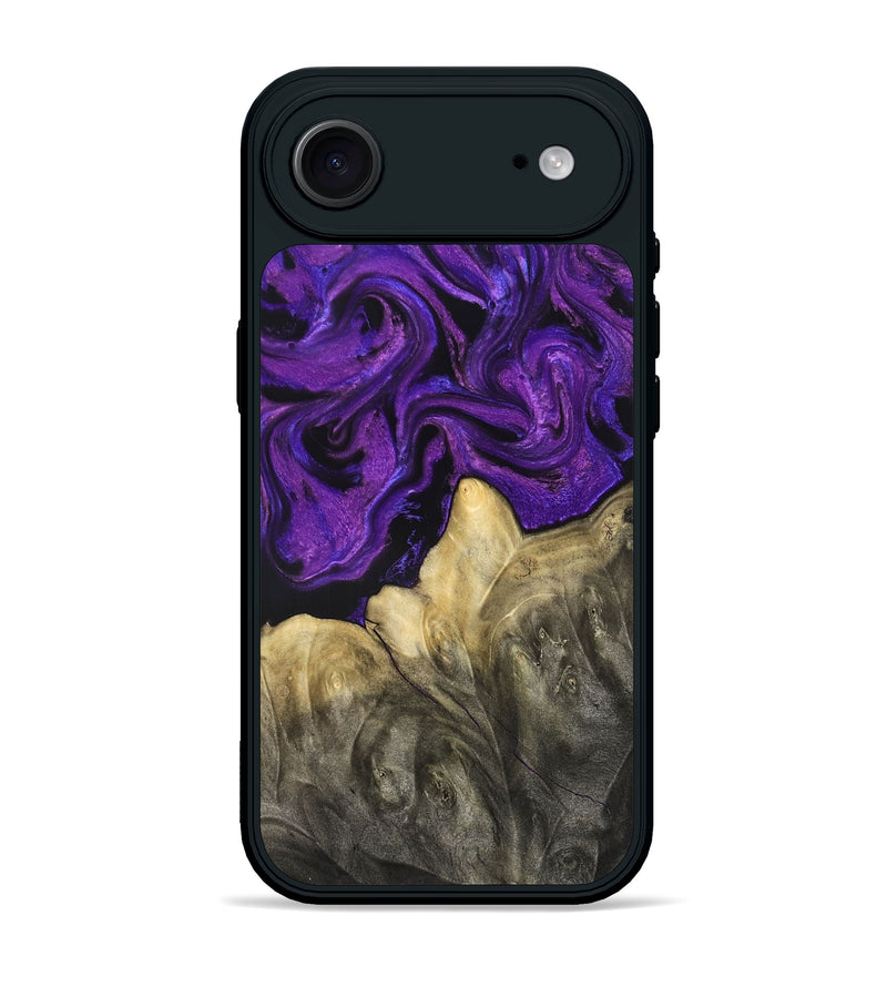 iPhone 17 Air Wood Phone Case - Johana (Purple, 825369)