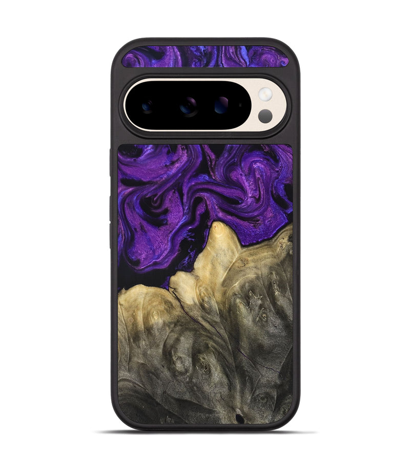 Pixel 10 Wood Phone Case - Johana (Purple, 825369)