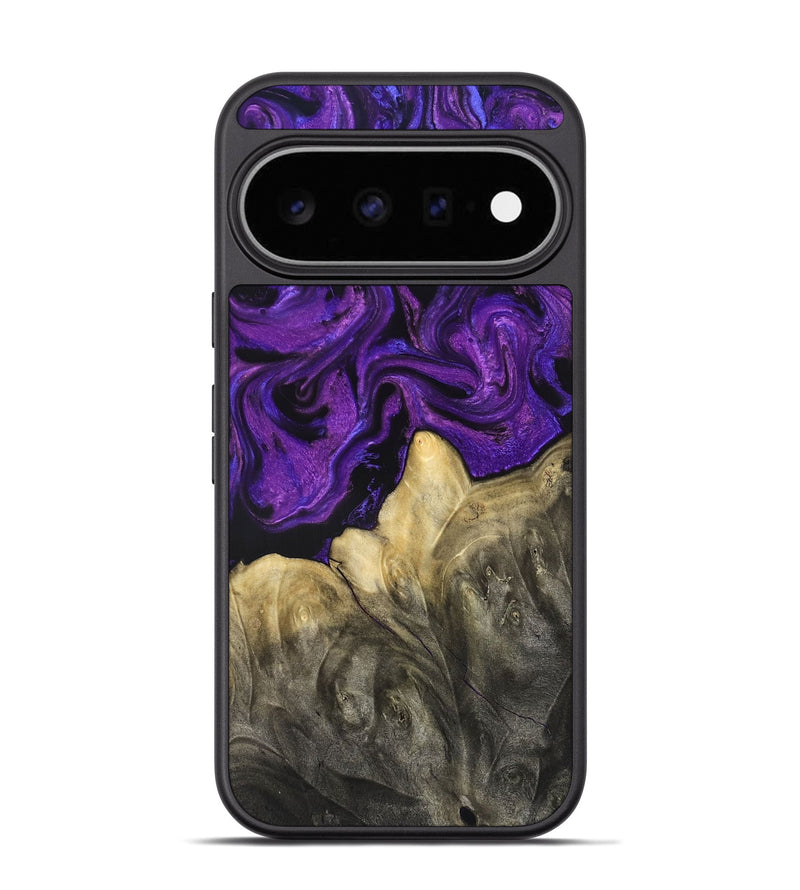 Pixel 11 Pro Wood Phone Case - Johana (Purple, 825369)