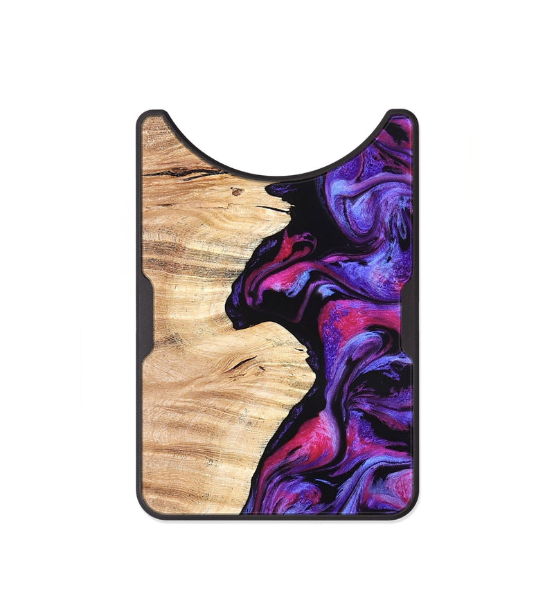 Alloy Wood Wallet - Alisson (Purple, 825370)