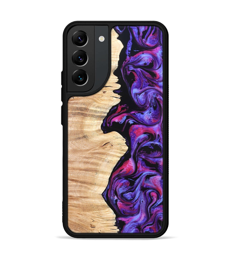 Galaxy S22 Plus Wood Phone Case - Alisson (Purple, 825370)