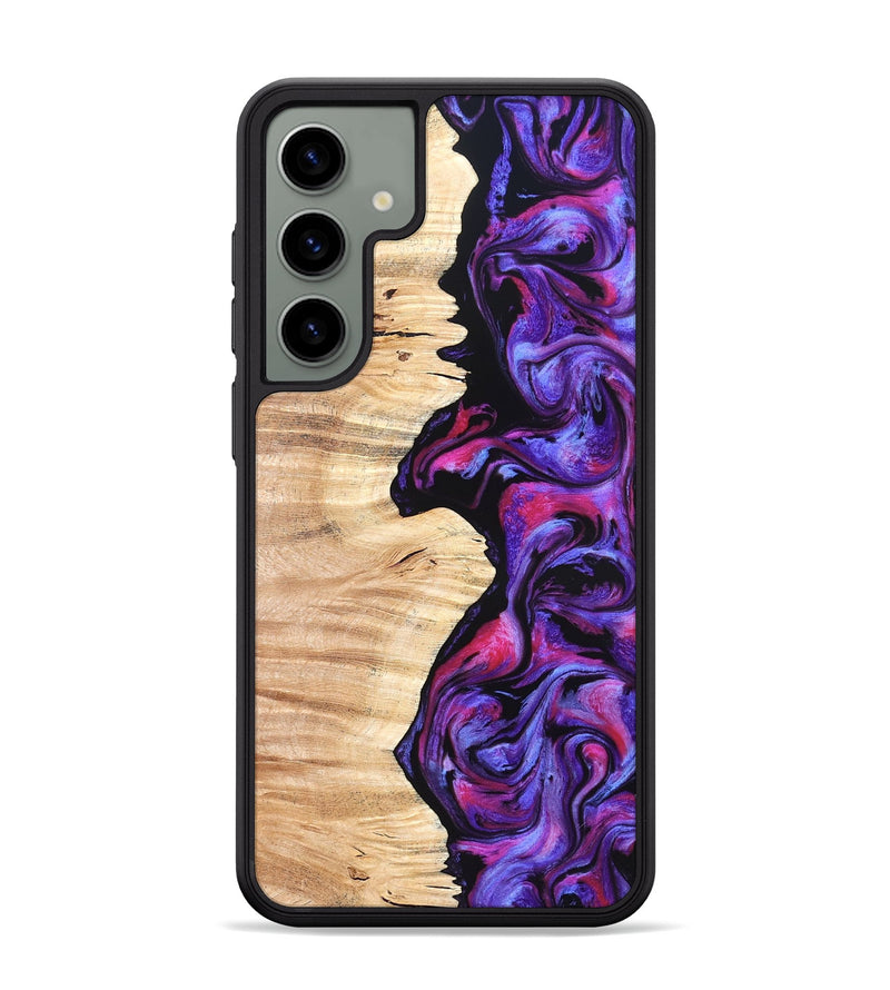 Galaxy S24 Plus Wood Phone Case - Alisson (Purple, 825370)