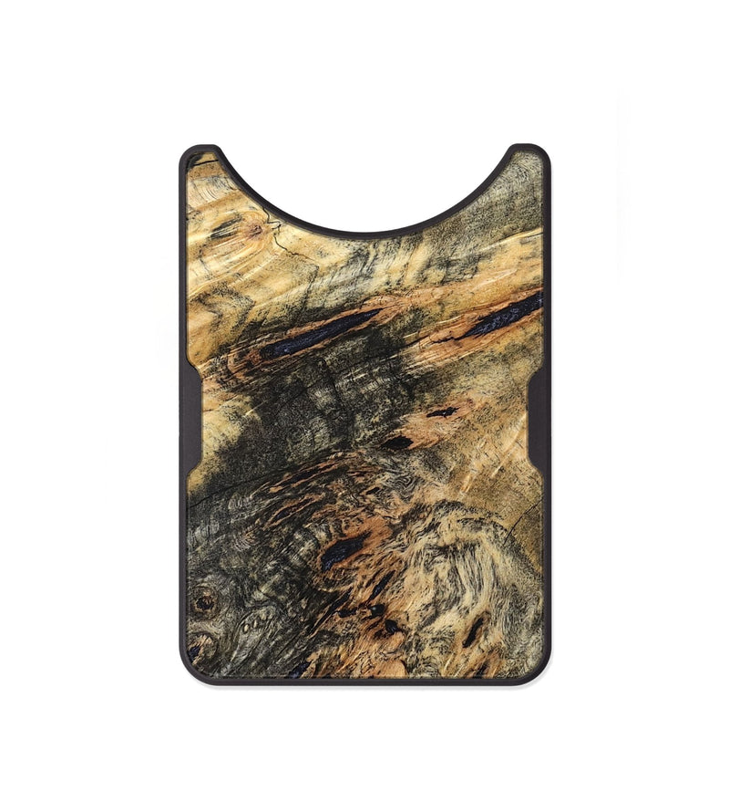 Alloy Wood Wallet - Sheryl (Wood Burl, 825371)