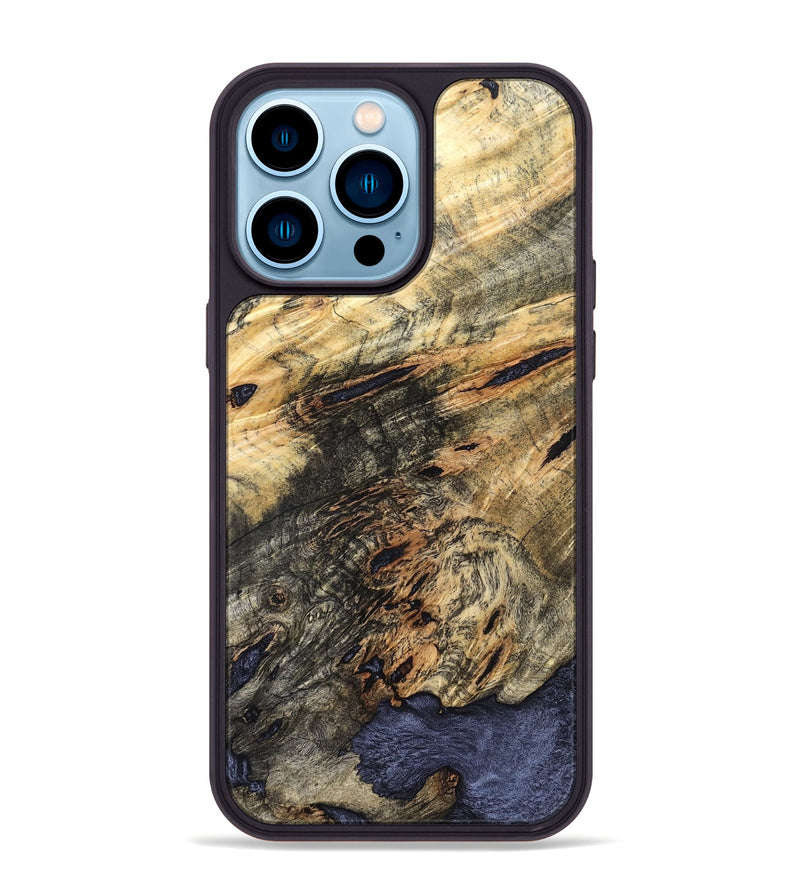 iPhone 14 Pro Max Wood Phone Case - Sheryl (Wood Burl, 825371)