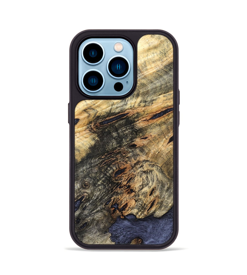 iPhone 14 Pro Wood Phone Case - Sheryl (Wood Burl, 825371)