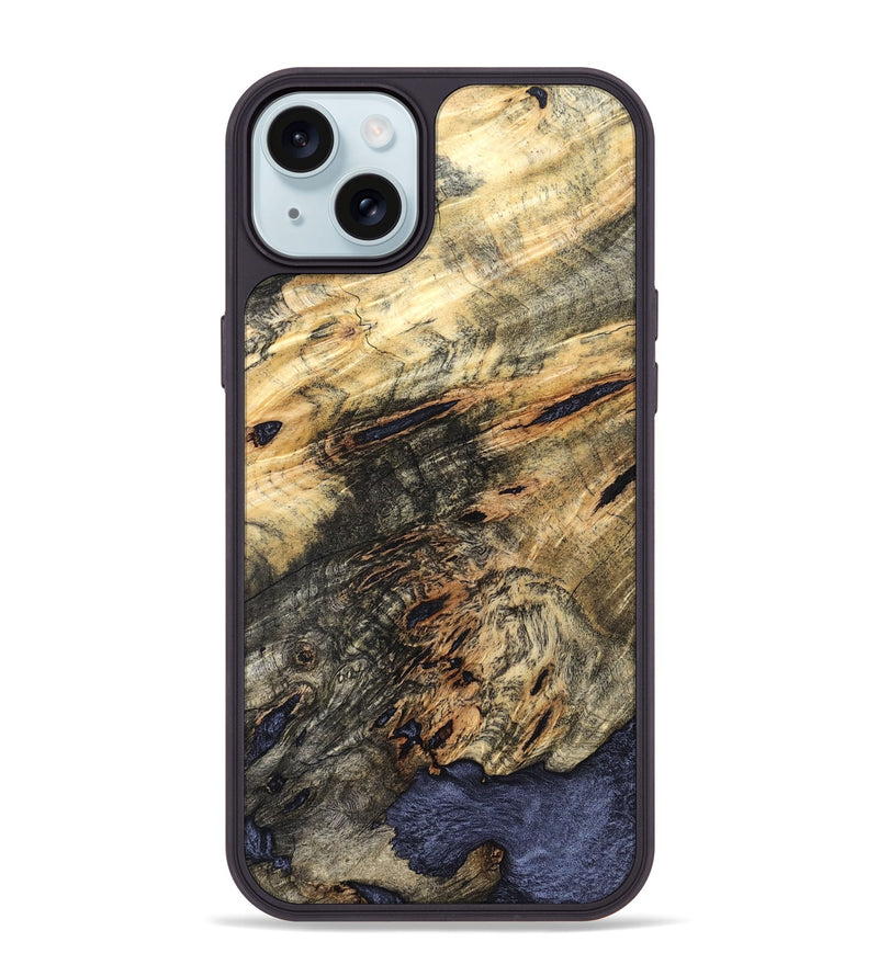 iPhone 15 Plus Wood Phone Case - Sheryl (Wood Burl, 825371)